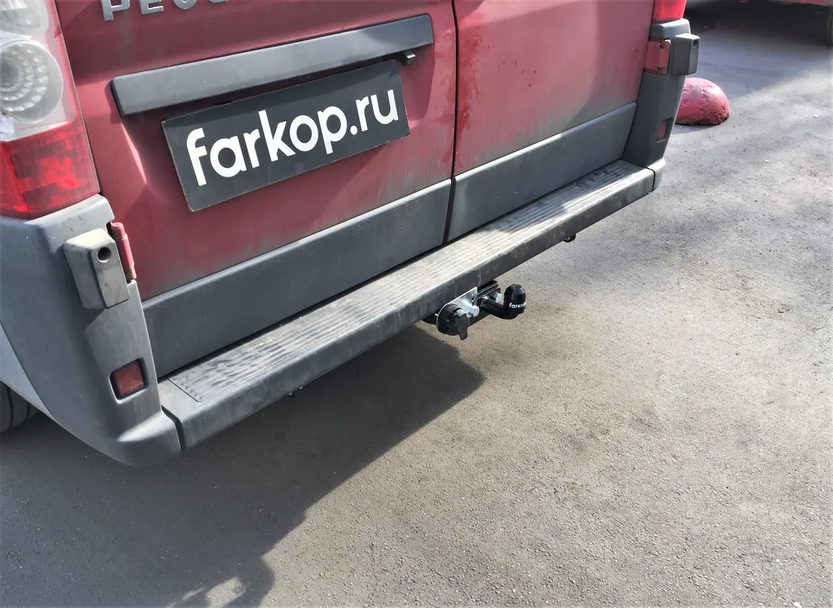 Фаркоп Лидер Плюс для Peugeot Boxer (L1,L2,L3) 2006- P107-FC в Севастополь Фаркоп Лидер Плюс для Peugeot Boxer (L1,L2,L3) 2006- P107-FC в Севастополь