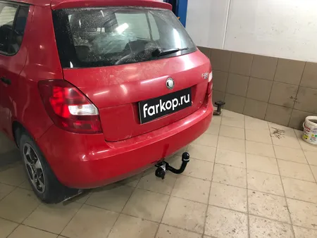 Фаркоп Лидер Плюс для Skoda Fabia (хетчбек) 2007-2015 Арт. S102-A S102-A в Севастополь