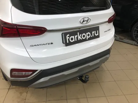 Фаркоп Steinhof для Hyundai Santa Fe 2018-2022 Арт. H-277 H-277 в Севастополь