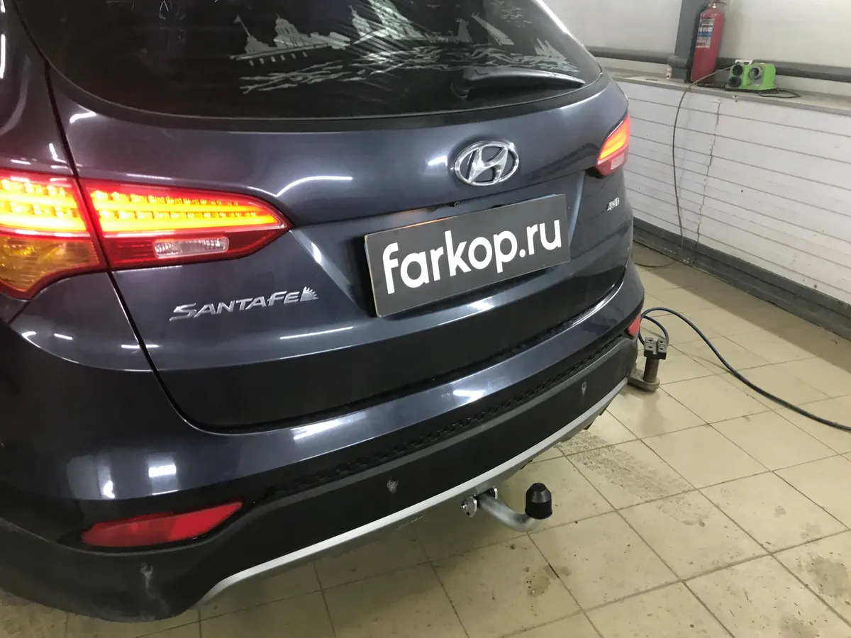Фаркоп Galia для Hyundai Santa Fe (вкл. Grand) 2012-2018 H091A в Севастополь Фаркоп Galia для Hyundai Santa Fe (вкл. Grand) 2012-2018 H091A в Севастополь