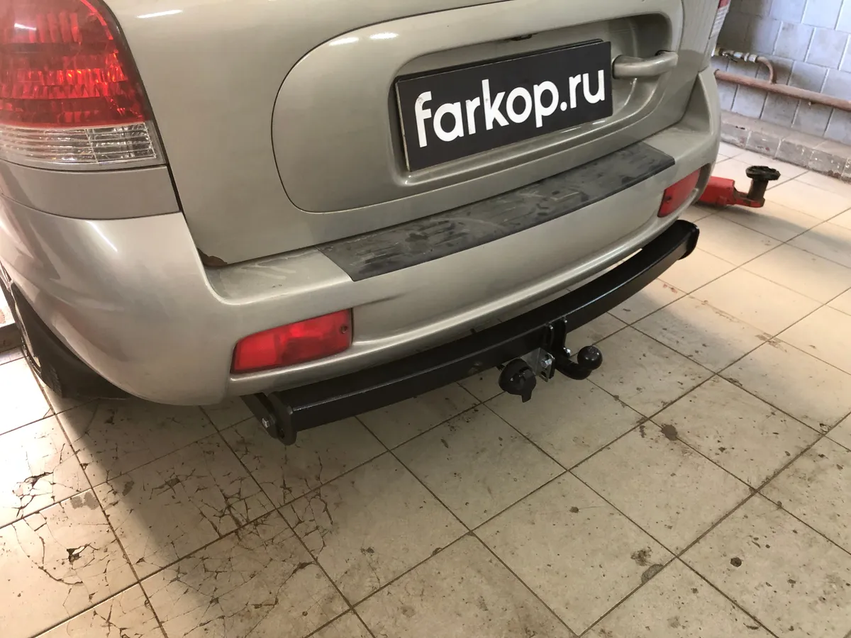 Фаркоп Лидер Плюс для Hyundai Santa Fe Classic 2007-2012 H205-A в Севастополь Фаркоп Лидер Плюс для Hyundai Santa Fe Classic 2007-2012 H205-A в Севастополь