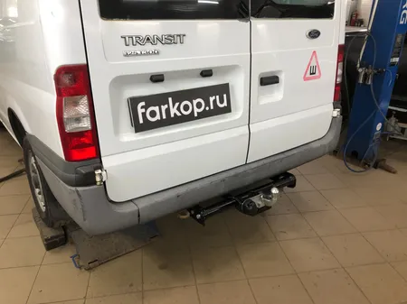Фаркоп Лидер Плюс для Ford Transit (фургон) 2000-2014, (для а/м со ступенькой, без ступеньки) F116-F в Севастополь