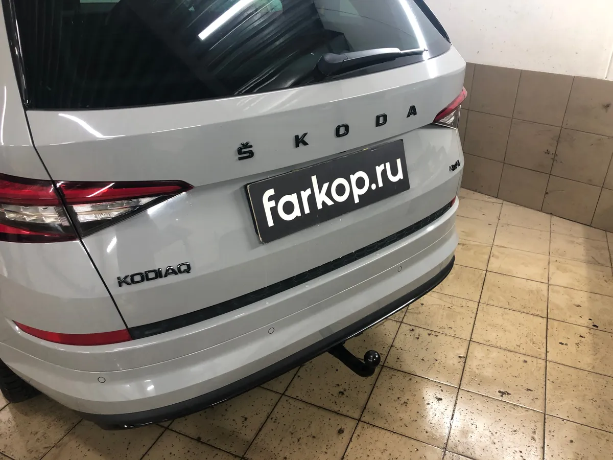 Фаркоп Steinhof для Skoda Kodiaq 2016- S-292 в Севастополь Фаркоп Steinhof для Skoda Kodiaq 2016- S-292 в Севастополь