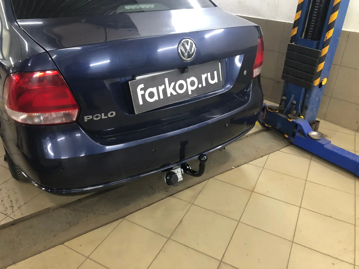 Фаркоп Лидер Плюс для Volkswagen Polo (седан) 2010-2020 V125-A в Севастополь Фаркоп Лидер Плюс для Volkswagen Polo (седан) 2010-2020 V125-A в Севастополь