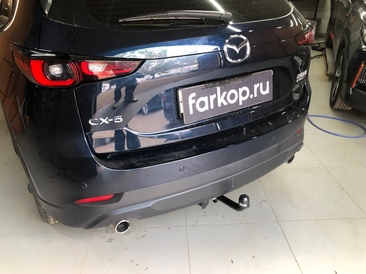 Фаркоп Oris для Mazda CX-5 2017-2026 4534-A в Севастополь Фаркоп Oris для Mazda CX-5 2017-2026 4534-A в Севастополь
