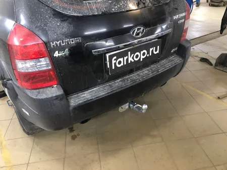 Фаркоп Лидер Плюс для Hyundai Tucson 2004-2010 H204-BA в Севастополь