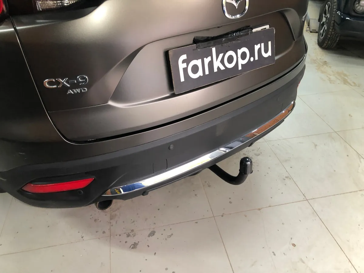 Фаркоп Steinhof для Mazda CX-9 2017- Арт.M-066 M-066 в Севастополь Фаркоп Steinhof для Mazda CX-9 2017- Арт.M-066 M-066 в Севастополь