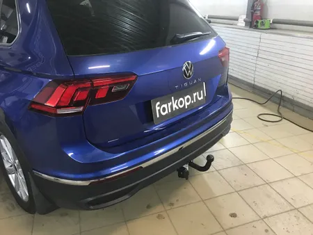 Фаркоп Лидер Плюс для Volkswagen Tiguan 2017- V123-A в Севастополь