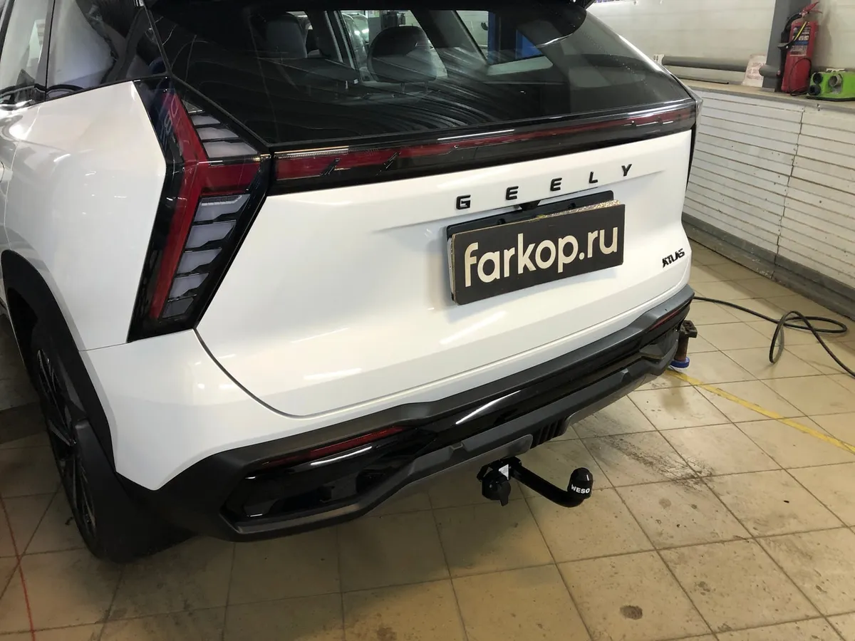 Фаркоп Oris для Geely Atlas 2023- 9030-A в Севастополь Фаркоп Oris для Geely Atlas 2023- 9030-A в Севастополь