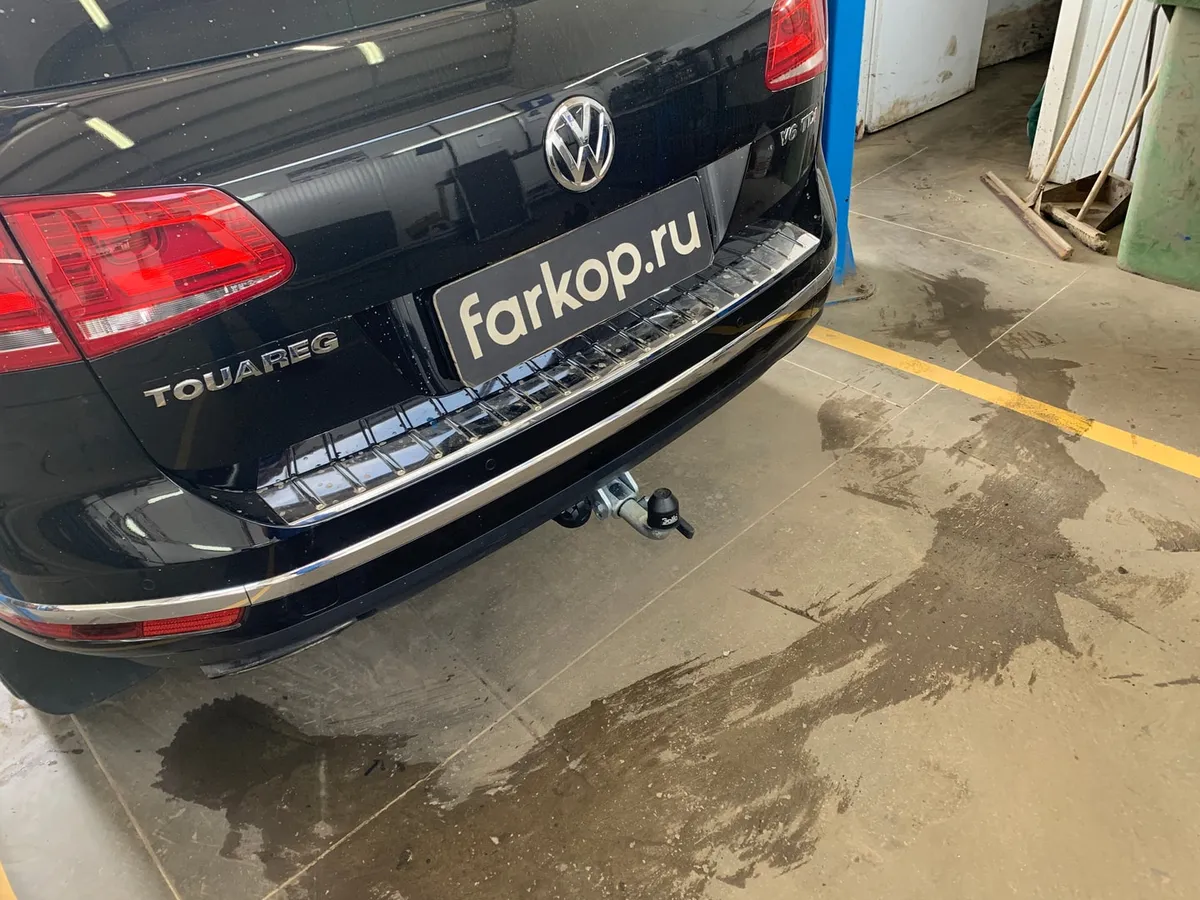 Фаркоп Galia для Volkswagen Touareg 2010-2018 V052C в Севастополь Фаркоп Galia для Volkswagen Touareg 2010-2018 V052C в Севастополь