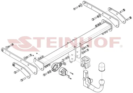 Фаркоп Steinhof для Audi Q5 2026- A-112 в Севастополь