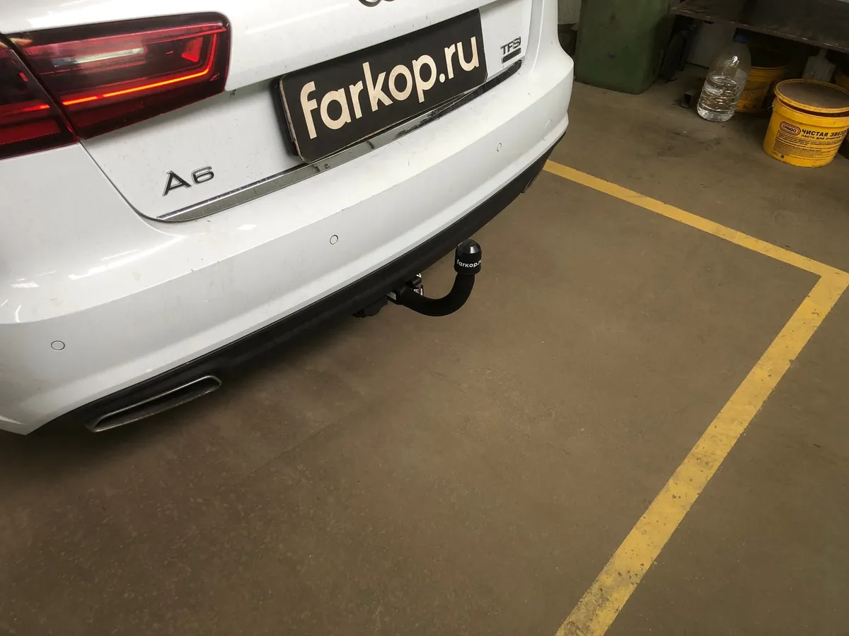 Фаркоп Steinhof для Audi A6 2011-2018 A-099 в Севастополь Фаркоп Steinhof для Audi A6 2011-2018 A-099 в Севастополь