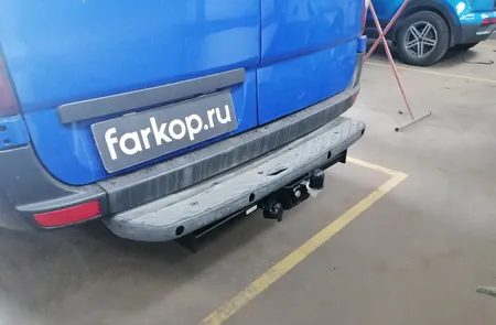 Фаркоп Steinhof для Volkswagen Crafter 2006-2016 (для а/м со ступенькой) V-033 в Севастополь Фаркоп Steinhof для Volkswagen Crafter 2006-2016 (для а/м со ступенькой) V-033 в Севастополь