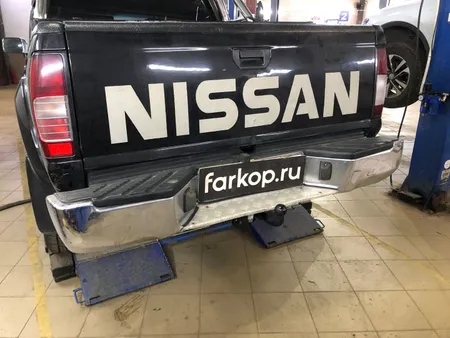 Фаркоп Лидер Плюс для Nissan NP300 2008-2015, (для а/м со ступенькой, без ступеньки) Арт. N113-A N113-A в Севастополь