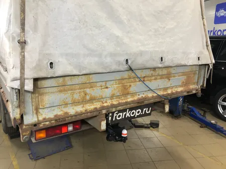 Фаркоп Трейлер для Gaz Газель 330202 удлиненная база (в т.ч. Gaz 33023 Фермер удлин.) Арт. 330202.K2 330202.K2 в Севастополь