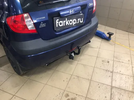 Фаркоп Лидер Плюс для Hyundai Getz (хетчбек) 2003-2011 Арт. H207-A H207-A в Севастополь