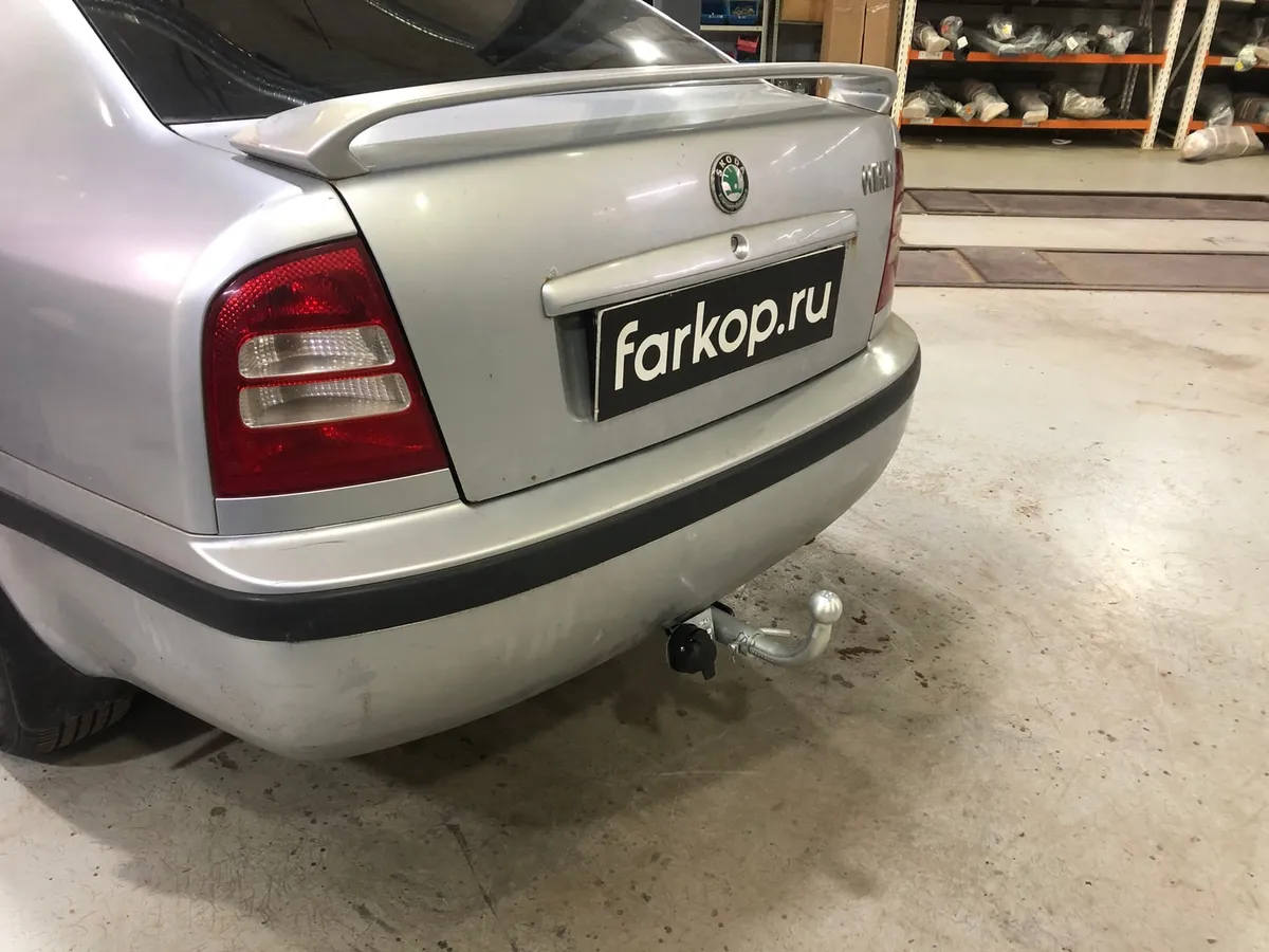 Фаркоп Лидер Плюс для Skoda Octavia Tour (лифтбек) 1996-2011 S104-BA в Севастополь Фаркоп Лидер Плюс для Skoda Octavia Tour (лифтбек) 1996-2011 S104-BA в Севастополь