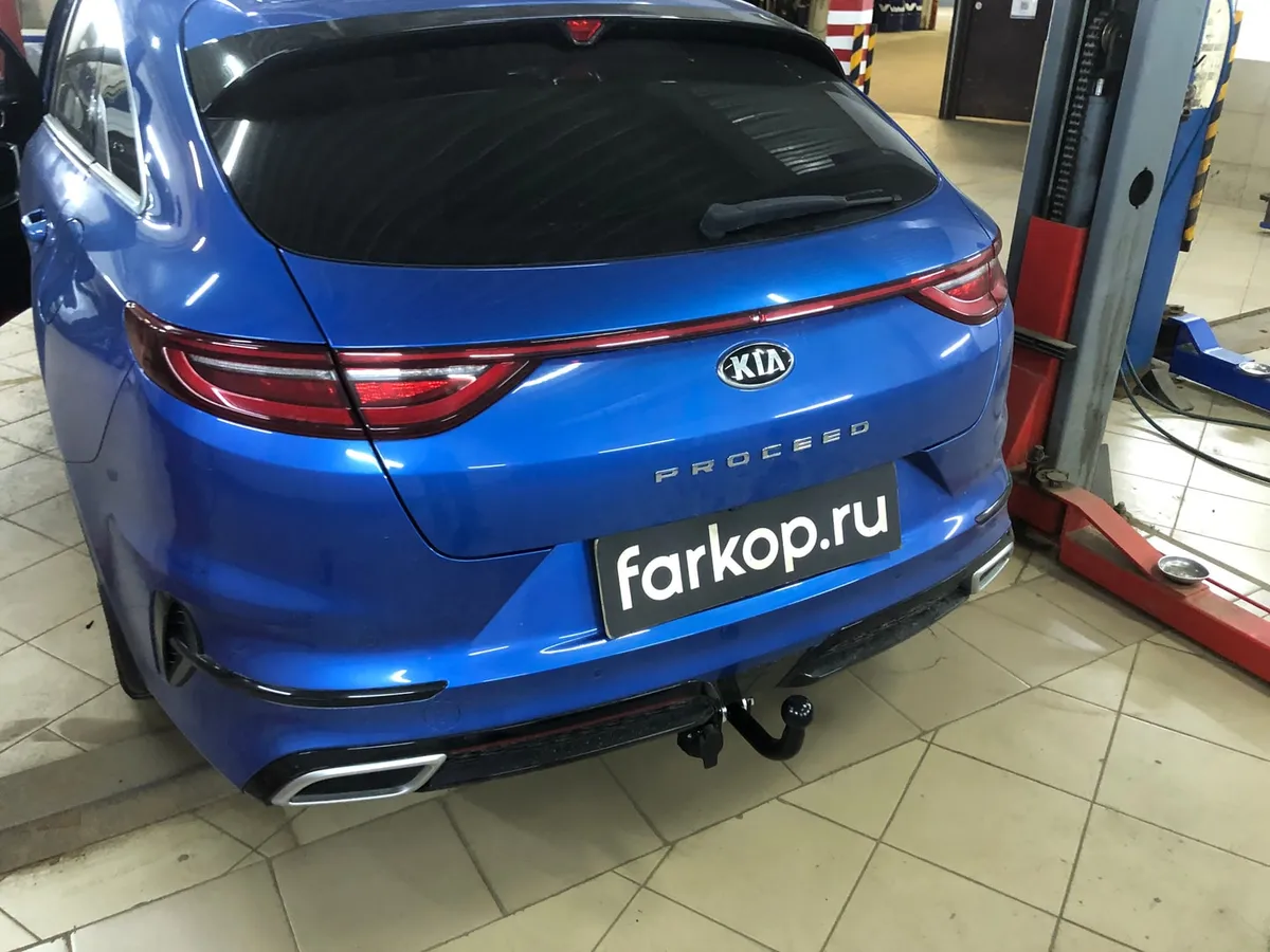 Фаркоп Лидер Плюс для Kia ProCeed (универсал) 2018- K125-A в Севастополь