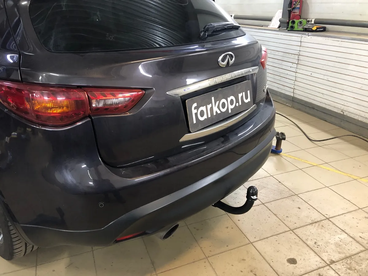 Фаркоп Steinhof для Infiniti QX70 2013-2017 I-027 в Севастополь Фаркоп Steinhof для Infiniti QX70 2013-2017 I-027 в Севастополь