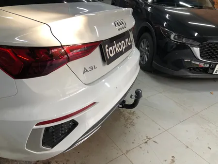 Фаркоп Steinhof для Audi A3 (седан, хетчбек) 2020- Арт. A-126 A-126 в Севастополь