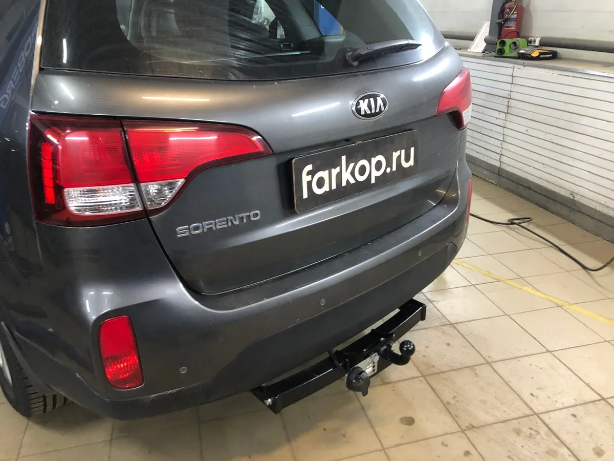 Фаркоп Лидер Плюс для Kia Sorento 2012-2021 H224-FC в Севастополь Фаркоп Лидер Плюс для Kia Sorento 2012-2021 H224-FC в Севастополь