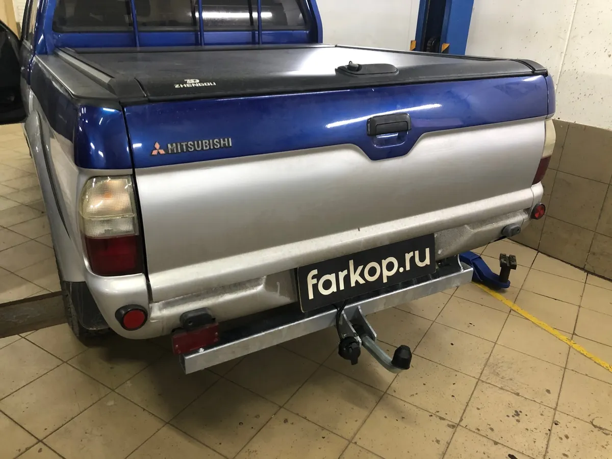 Фаркоп Galia для Mitsubishi L200 1996-2006 M120A в Севастополь Фаркоп Galia для Mitsubishi L200 1996-2006 M120A в Севастополь