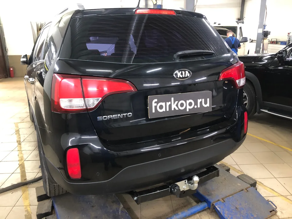 Фаркоп Лидер Плюс для Kia Sorento 2012-2021 H224-F в Севастополь