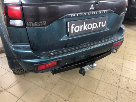 Фаркоп Лидер Плюс для Mitsubishi Pajero Sport 1998-2008 M107-F в Севастополь