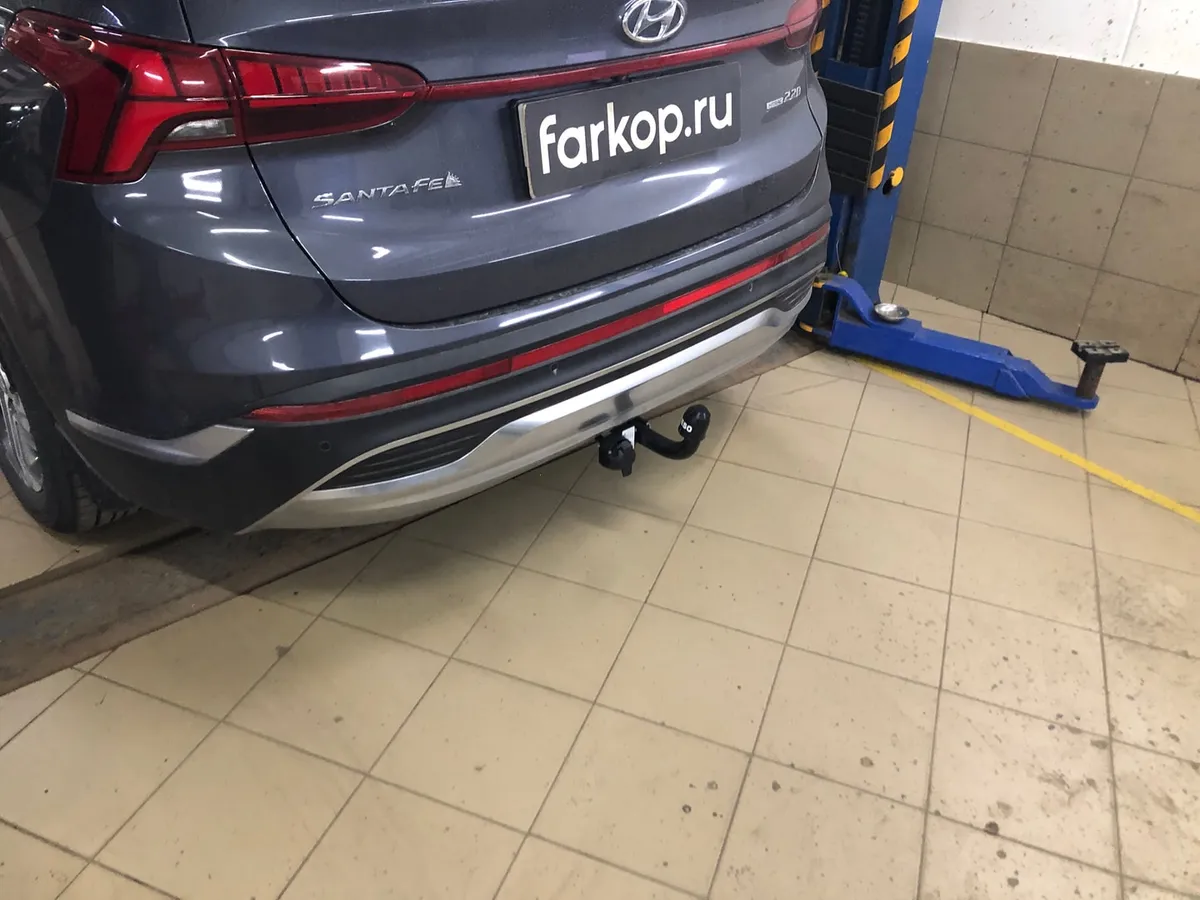 Фаркоп Oris для Hyundai Santa Fe 2020-2024 6768-A в Севастополь Фаркоп Oris для Hyundai Santa Fe 2020-2024 6768-A в Севастополь