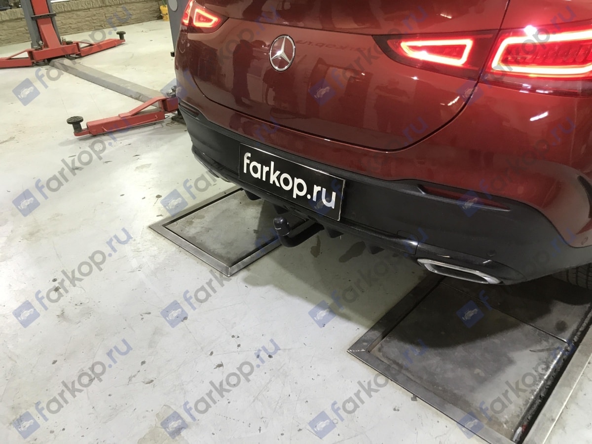 Установили фаркоп Steinhof для Mercedes GLE Coupe 2020 г.в.